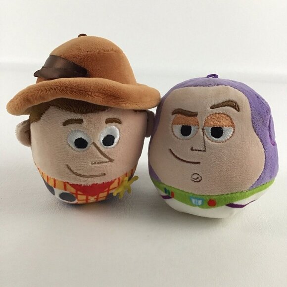 Hallmark Other - Disney Pixar Toy Story Hallmark Fluffballs Buzz Lightyear Woody Plush Stuffed
